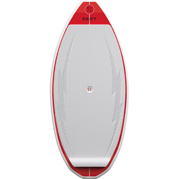 2026 Hyperlite Shift Wakesurfer Board H26SHF.1 - White / Red